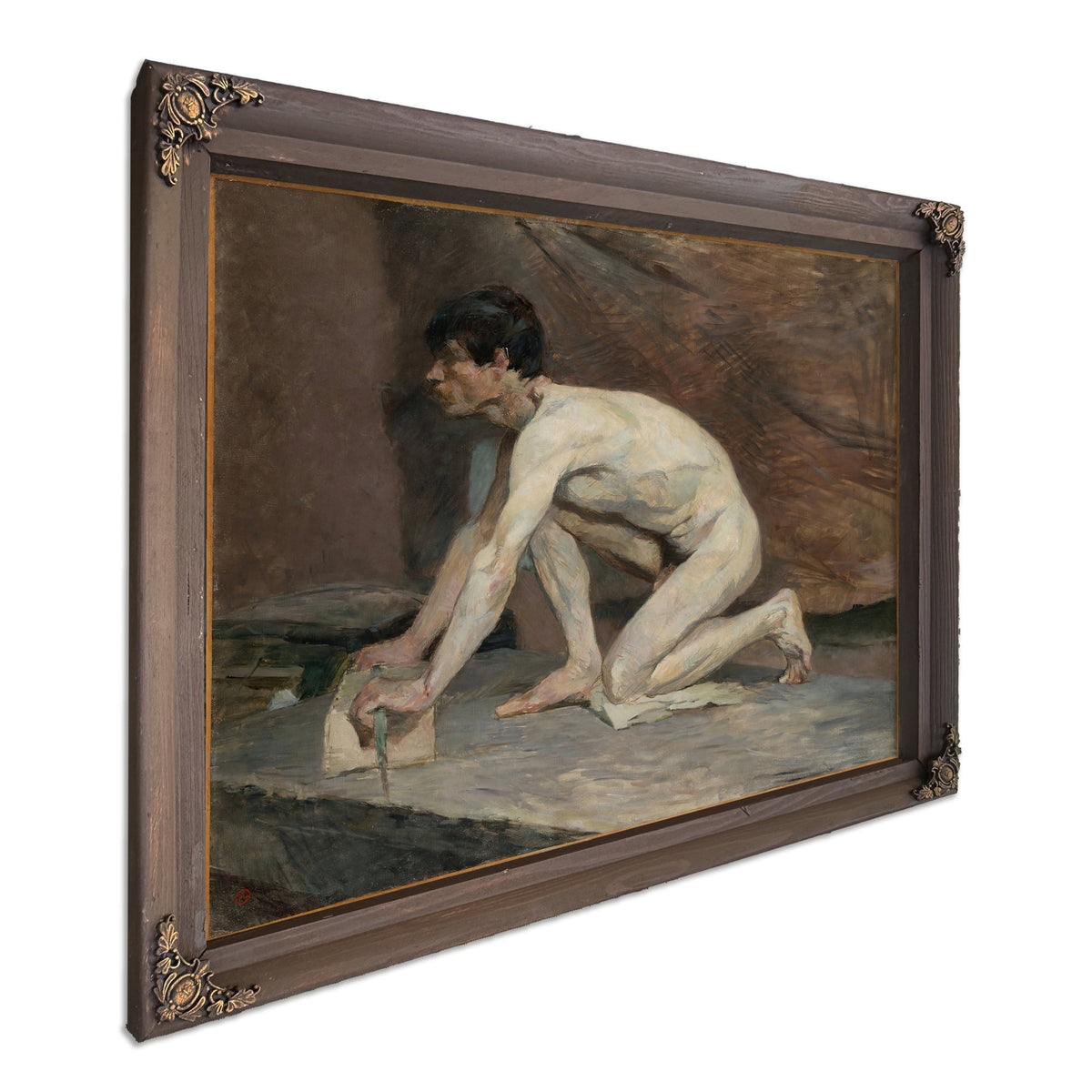 The Marble Polisher By Toulouse Lautrec