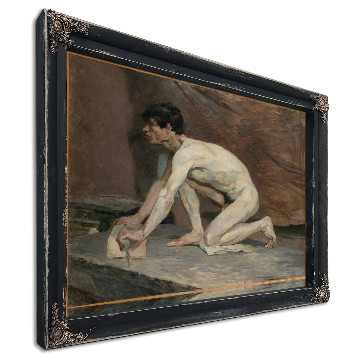 The Marble Polisher By Toulouse Lautrec