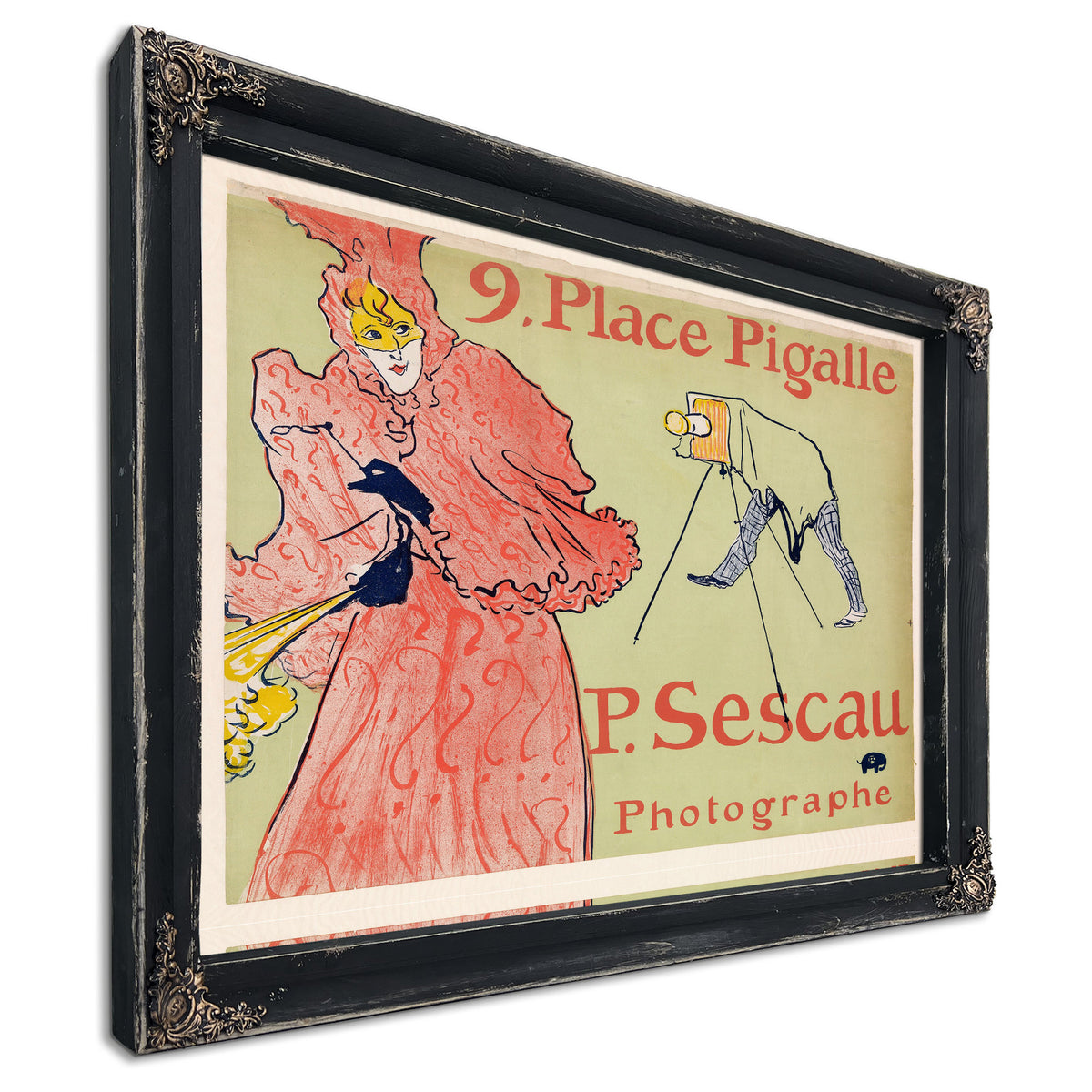 The Photographer Sescau By Toulouse Lautrec