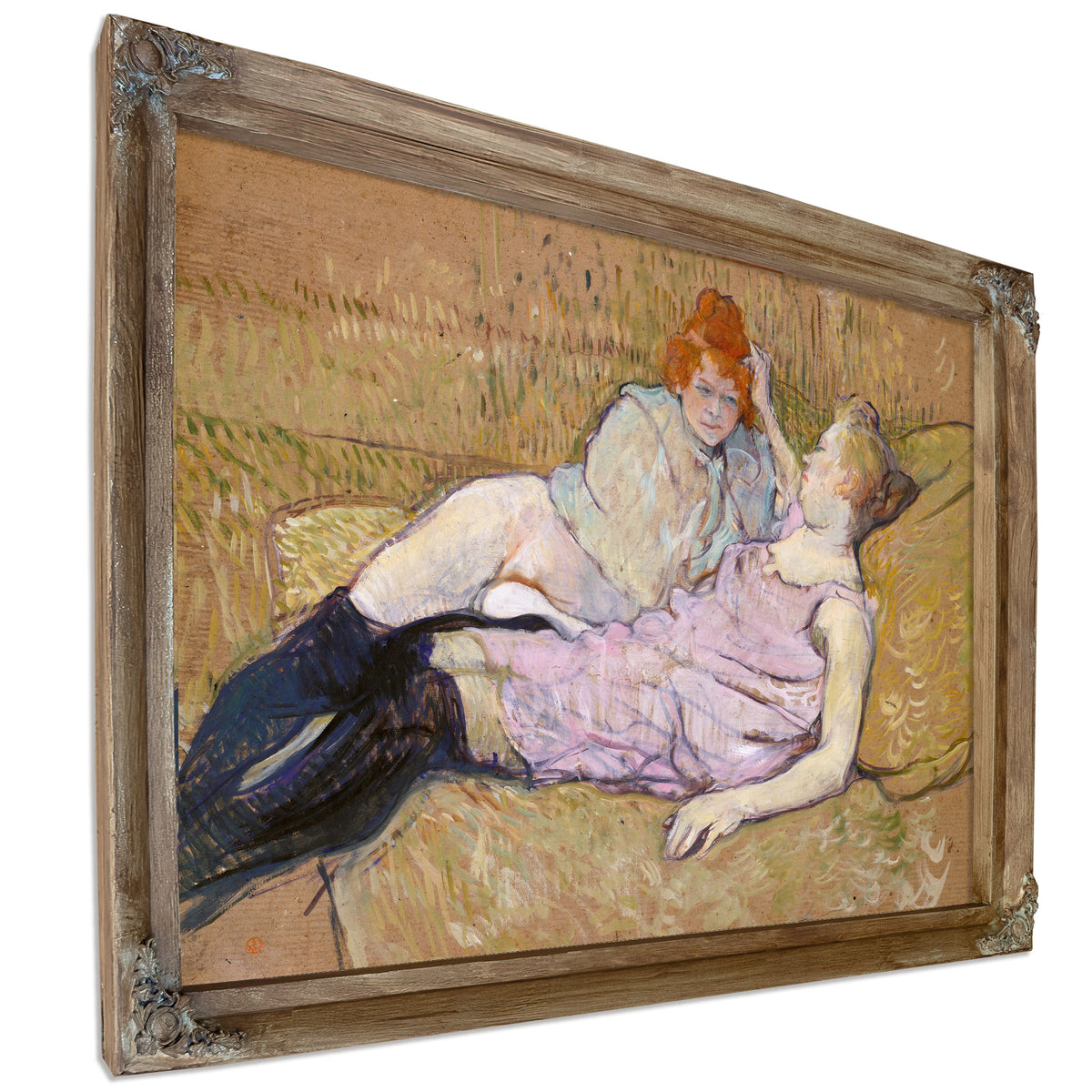 The Sofa By Toulouse Lautrec