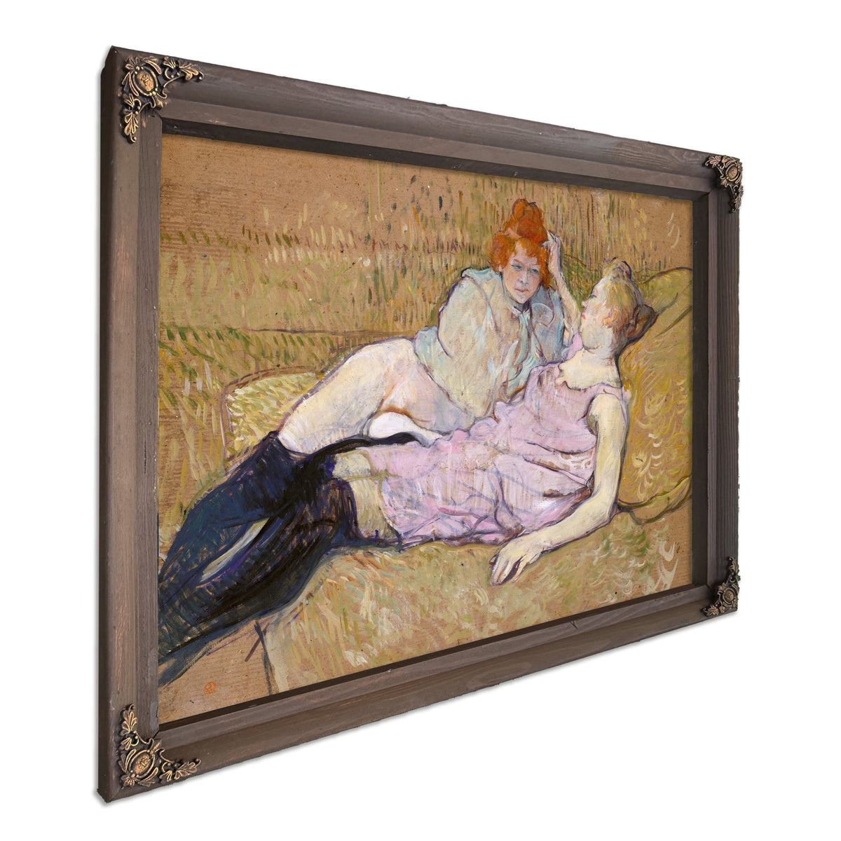 The Sofa By Toulouse Lautrec