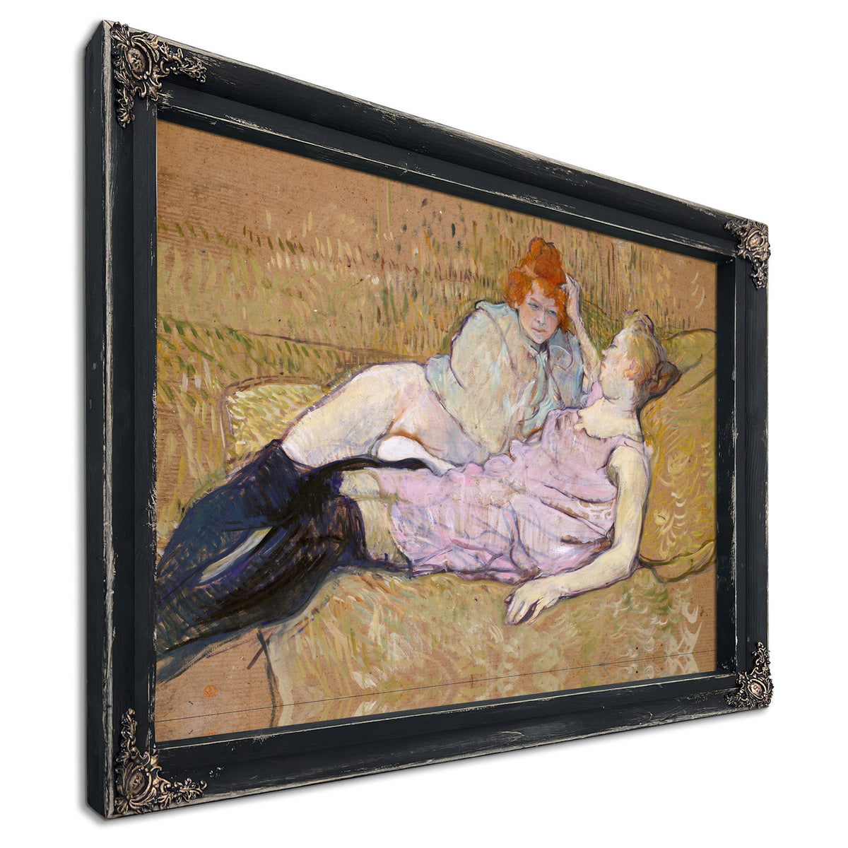 The Sofa By Toulouse Lautrec