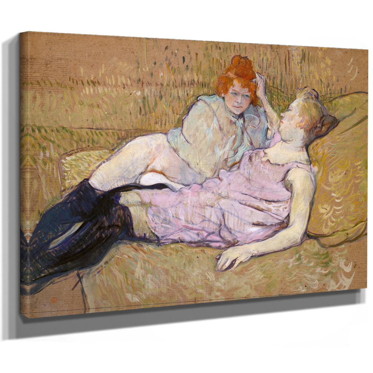 The Sofa By Toulouse Lautrec