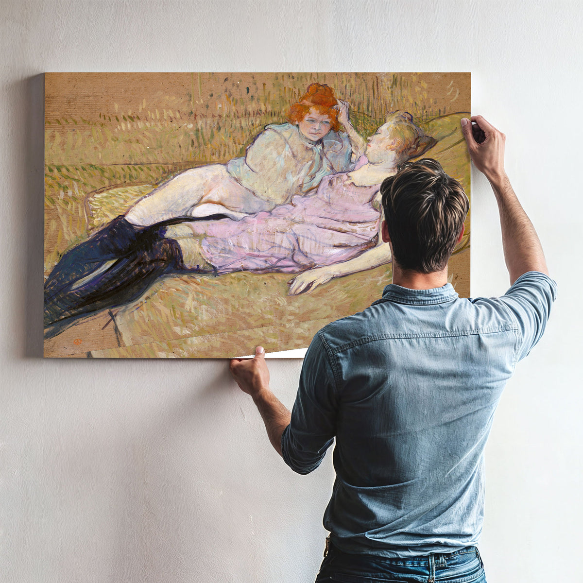 The Sofa By Toulouse Lautrec
