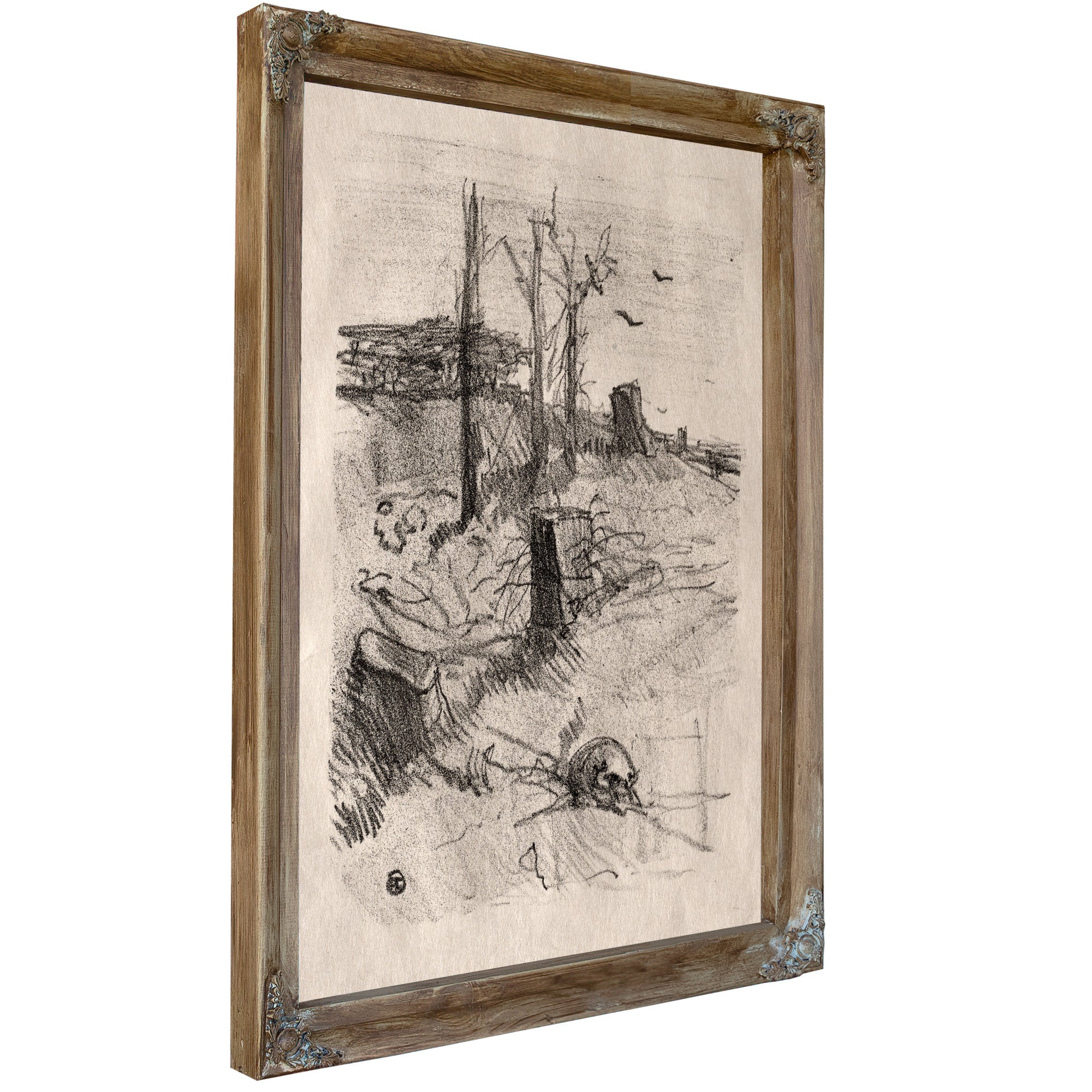 Un Cimetiere En Galicie By Toulouse Lautrec