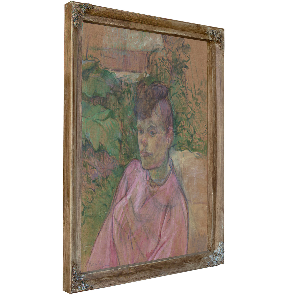 Woman the Garden Monsieur Forest By Toulouse Lautrec