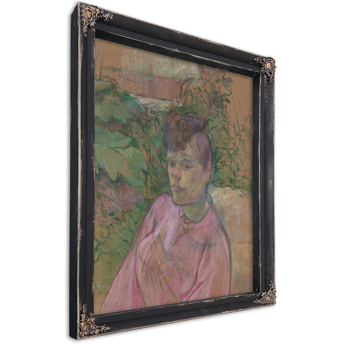 Woman the Garden Monsieur Forest By Toulouse Lautrec