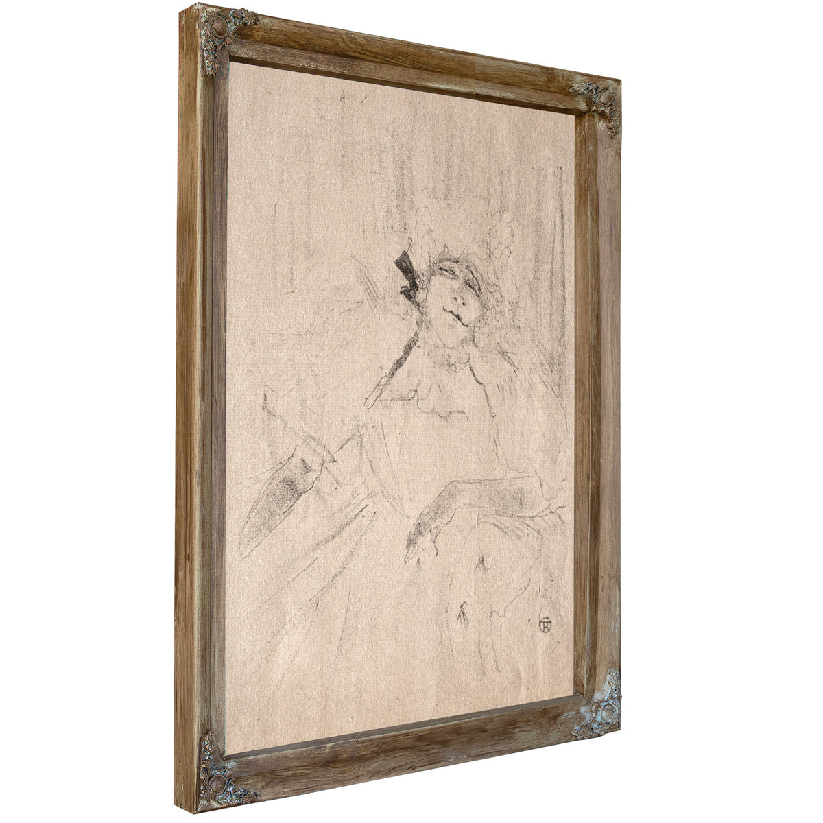 Yvette Guilbert Chanson Ancienne By Toulouse Lautrec