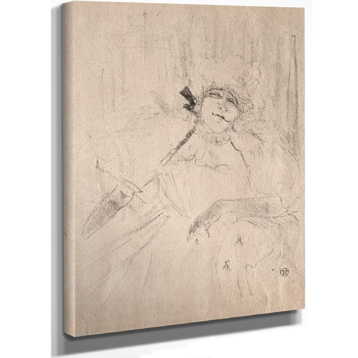 Yvette Guilbert Chanson Ancienne By Toulouse Lautrec