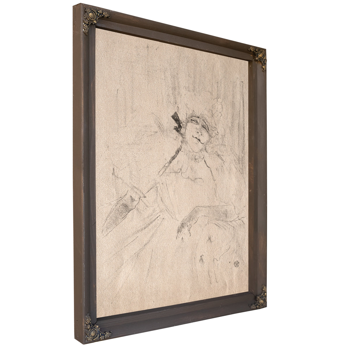 Yvette Guilbert Chanson Ancienne By Toulouse Lautrec