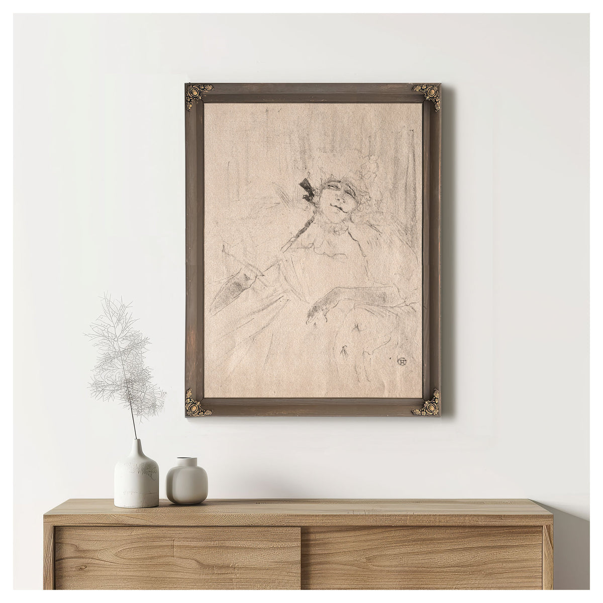 Yvette Guilbert Chanson Ancienne By Toulouse Lautrec