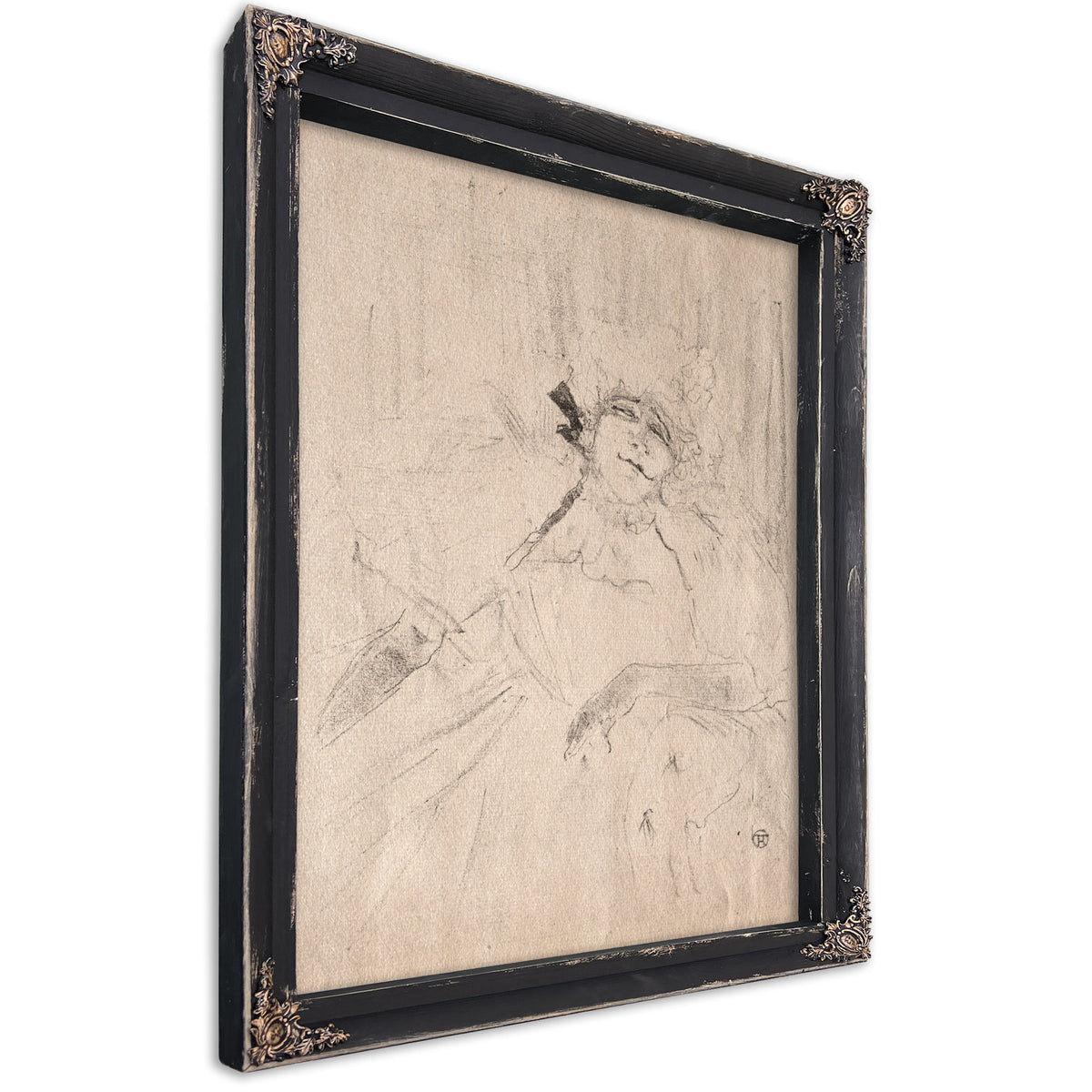 Yvette Guilbert Chanson Ancienne By Toulouse Lautrec