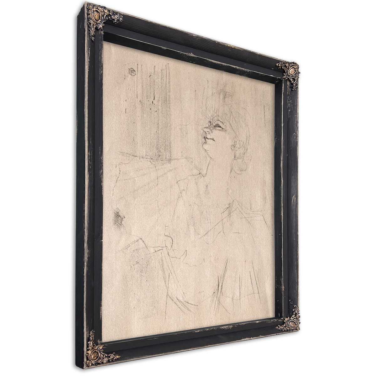 Yvette Guilbert Menilmontant de Bruant By Toulouse Lautrec
