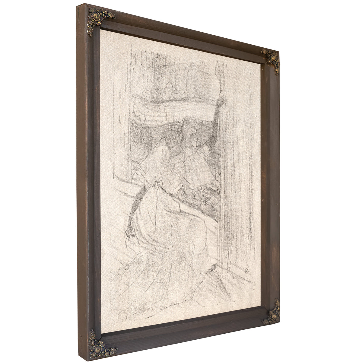 Yvette Guilbert Saluant le Public By Toulouse Lautrec