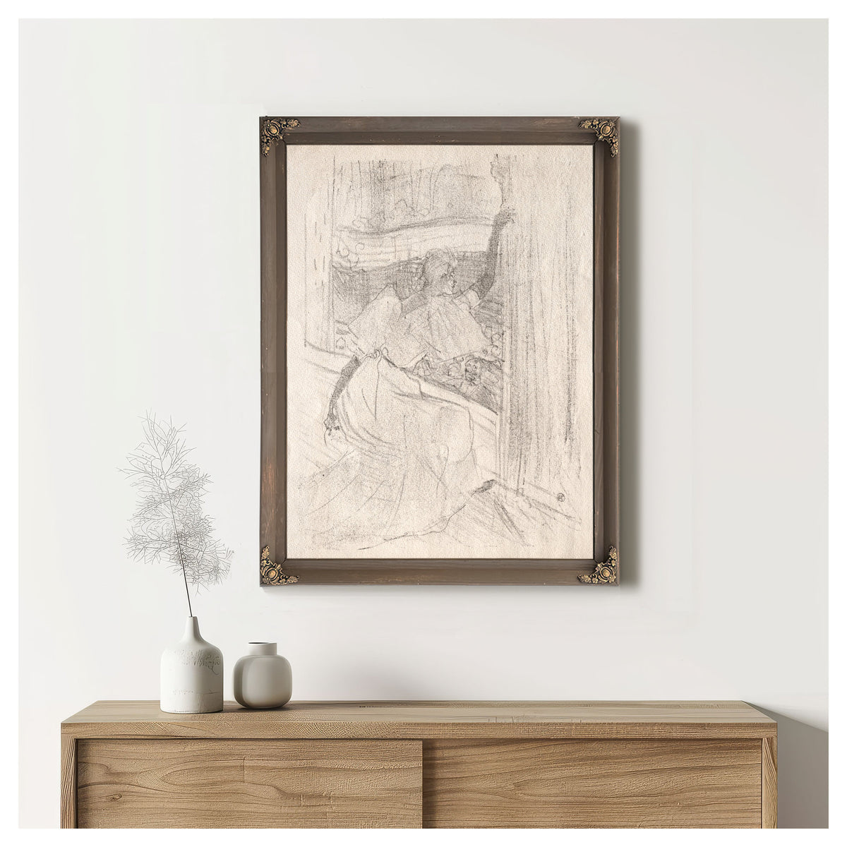 Yvette Guilbert Saluant le Public By Toulouse Lautrec