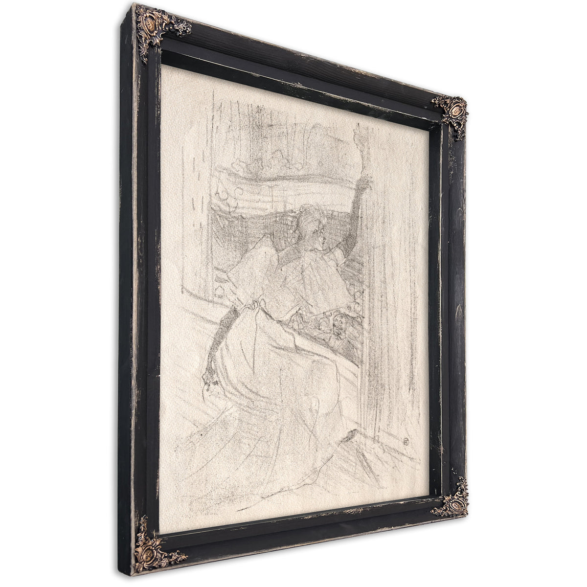 Yvette Guilbert Saluant le Public By Toulouse Lautrec