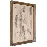 Yvette Guilbert Sur la Scene By Toulouse Lautrec