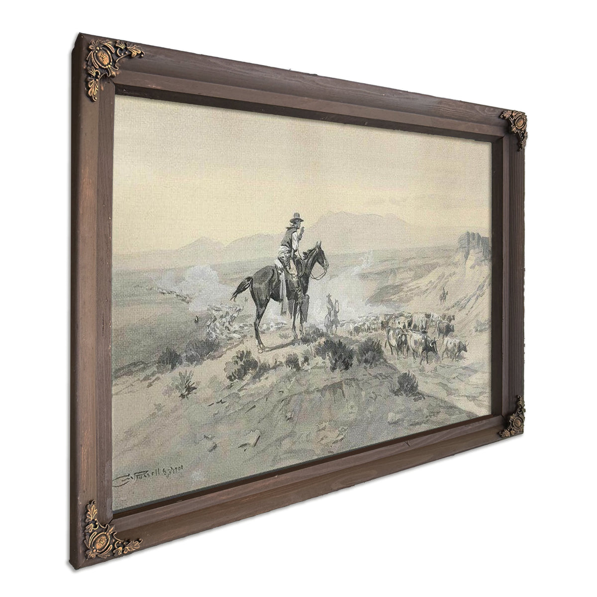 Trail Boss By Charles Marion Russell