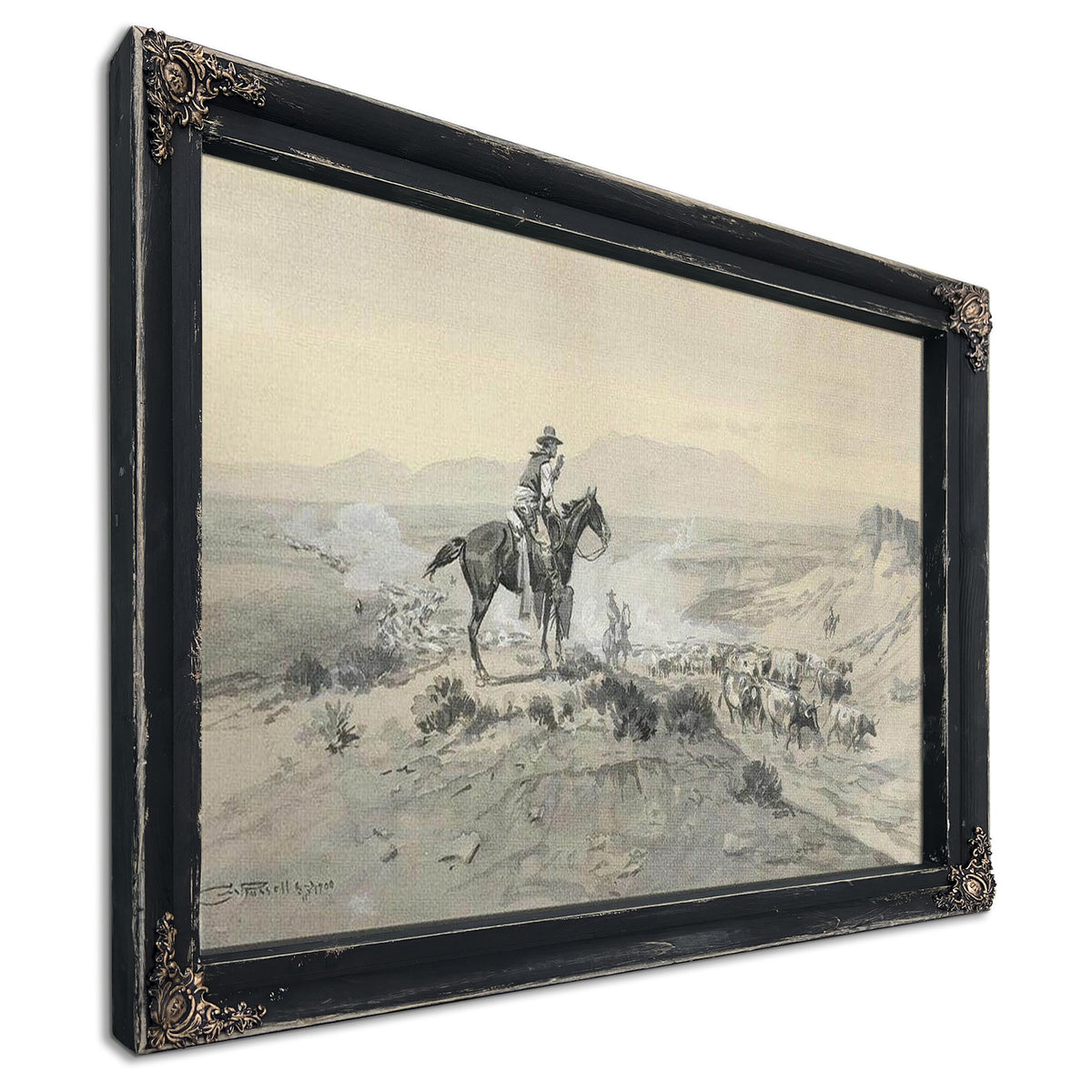 Trail Boss By Charles Marion Russell