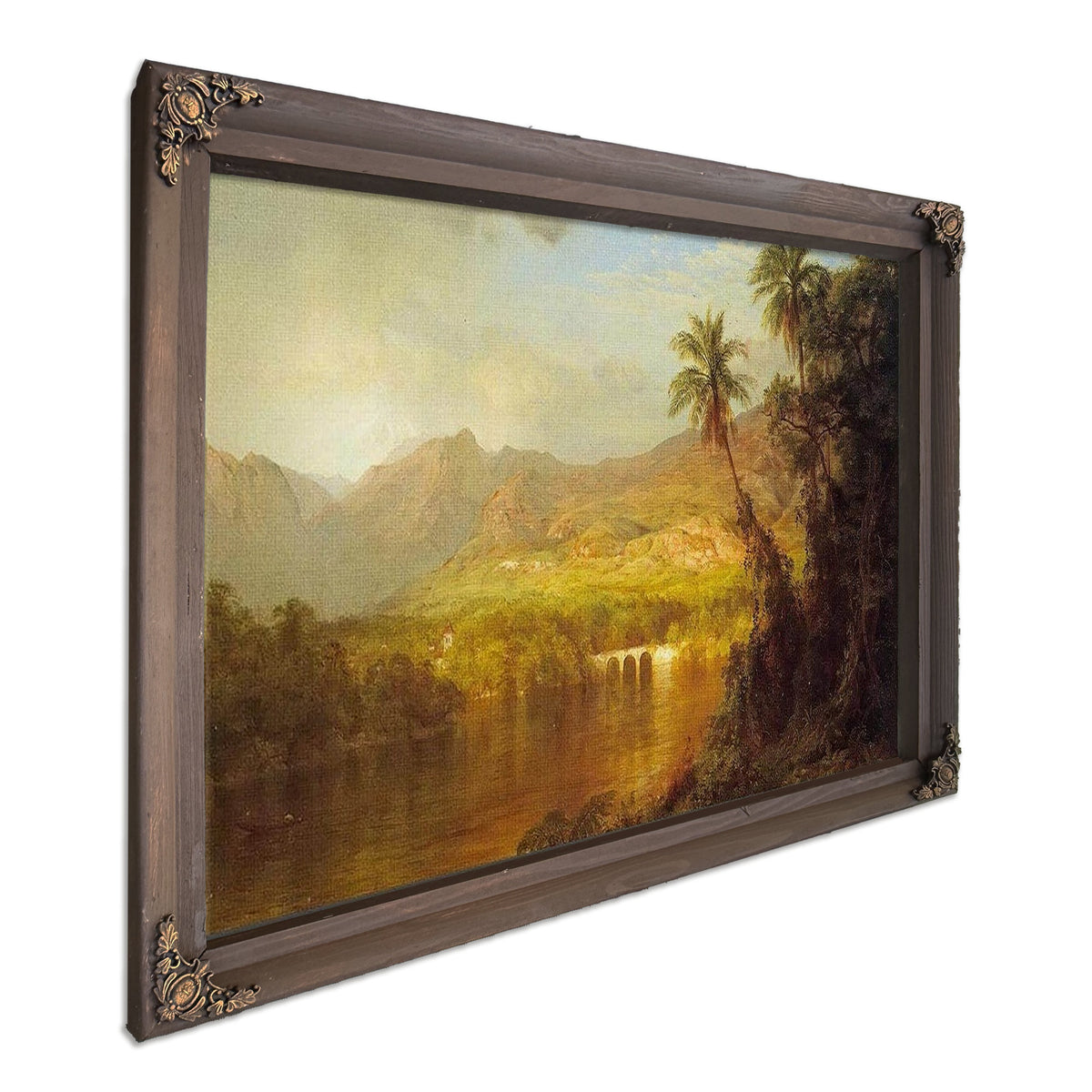 Tropical Scenery By Frederic Edwin Church