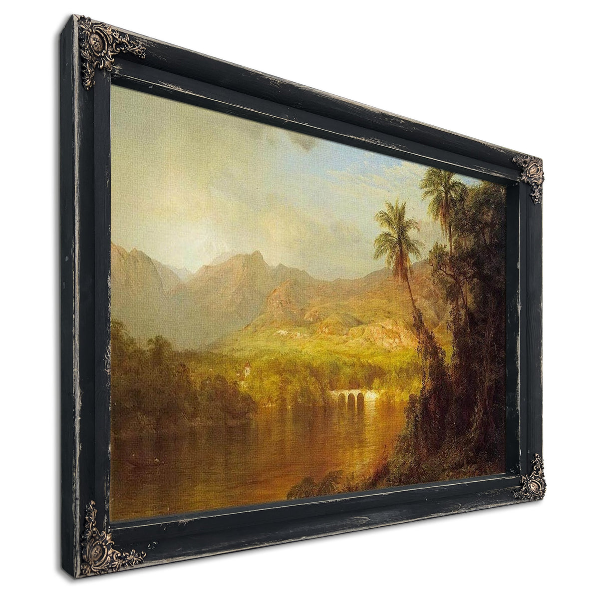 Tropical Scenery By Frederic Edwin Church