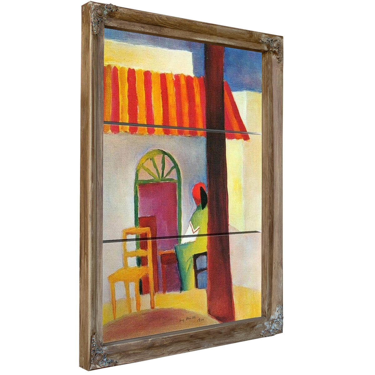 Turkish Cafe I By August Macke