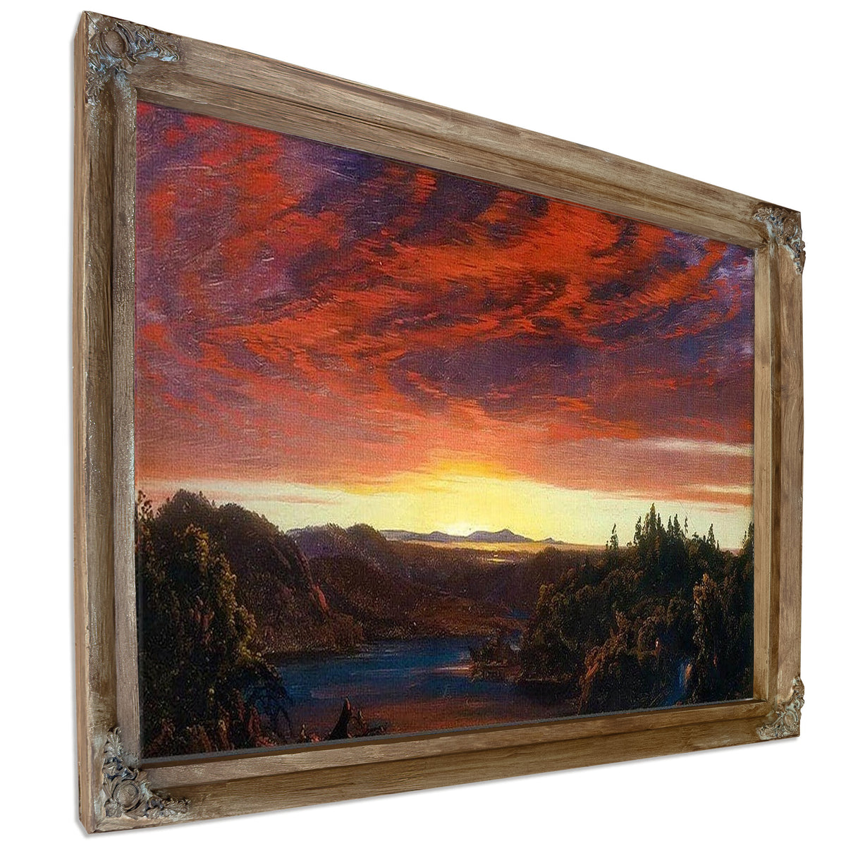 Twilight A Sketch By Frederic Edwin Church