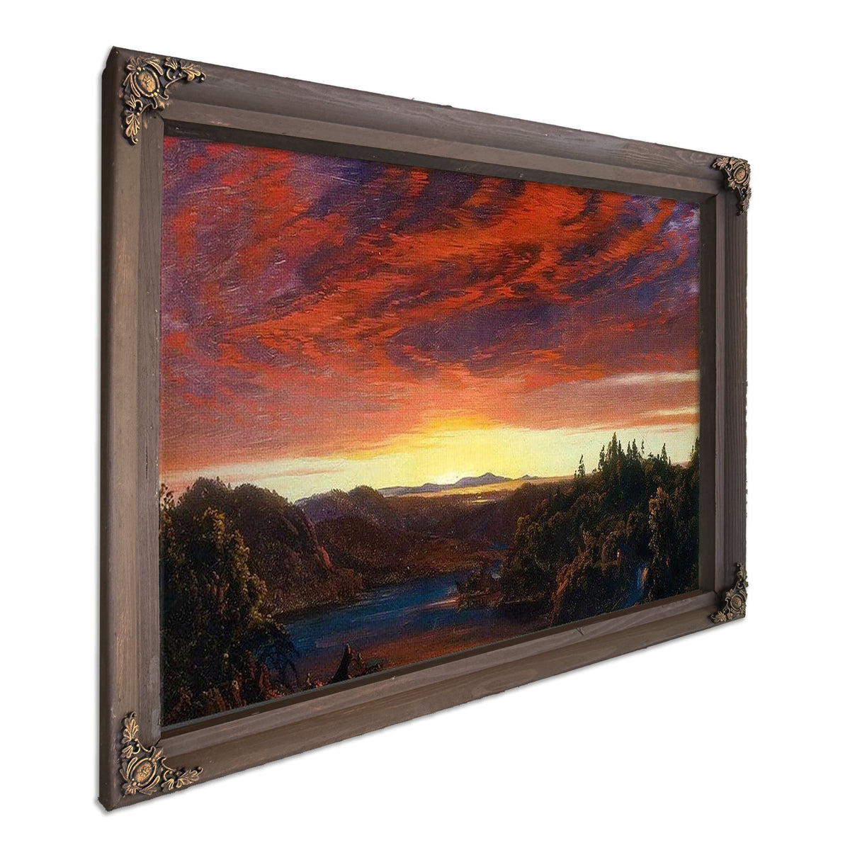 Twilight A Sketch By Frederic Edwin Church