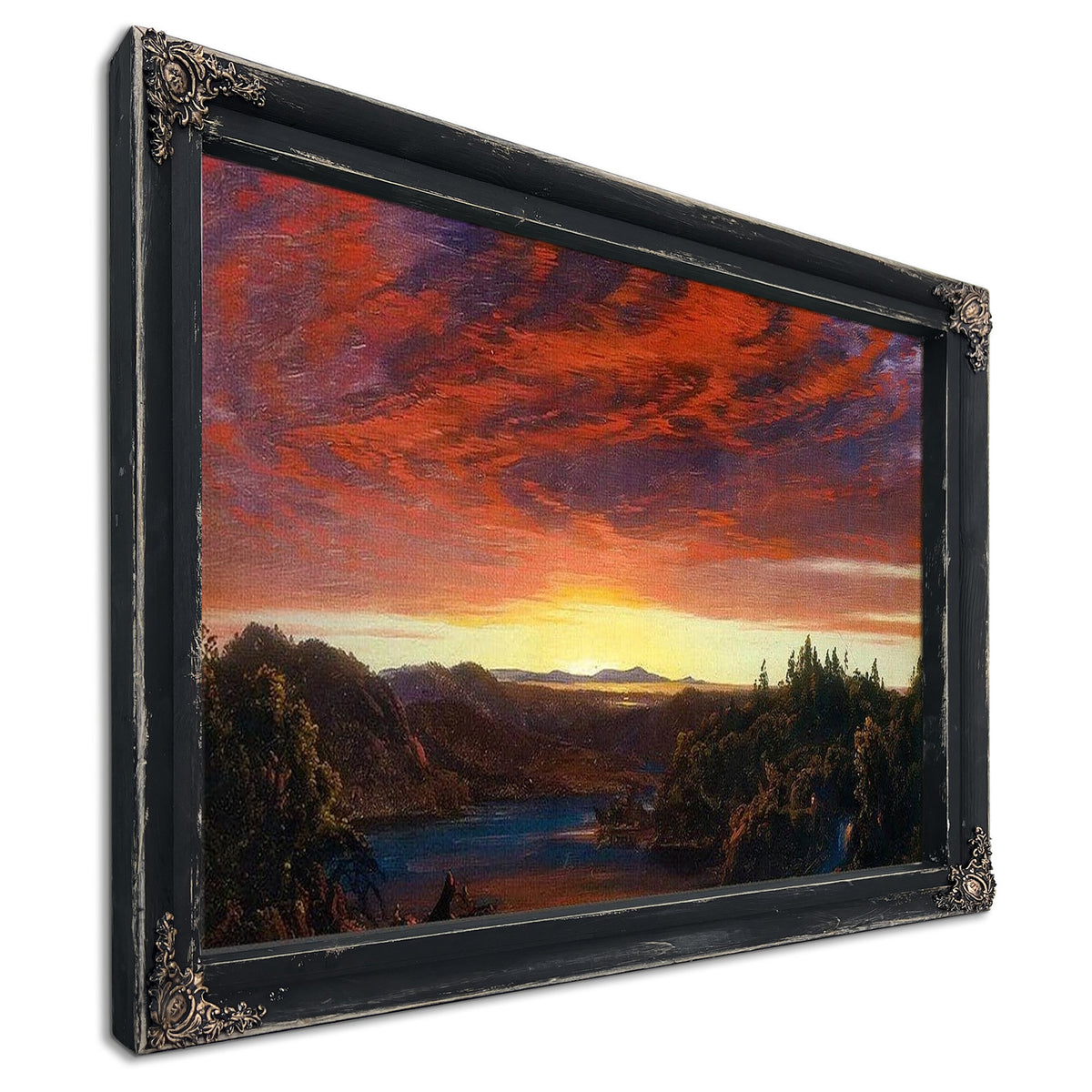 Twilight A Sketch By Frederic Edwin Church