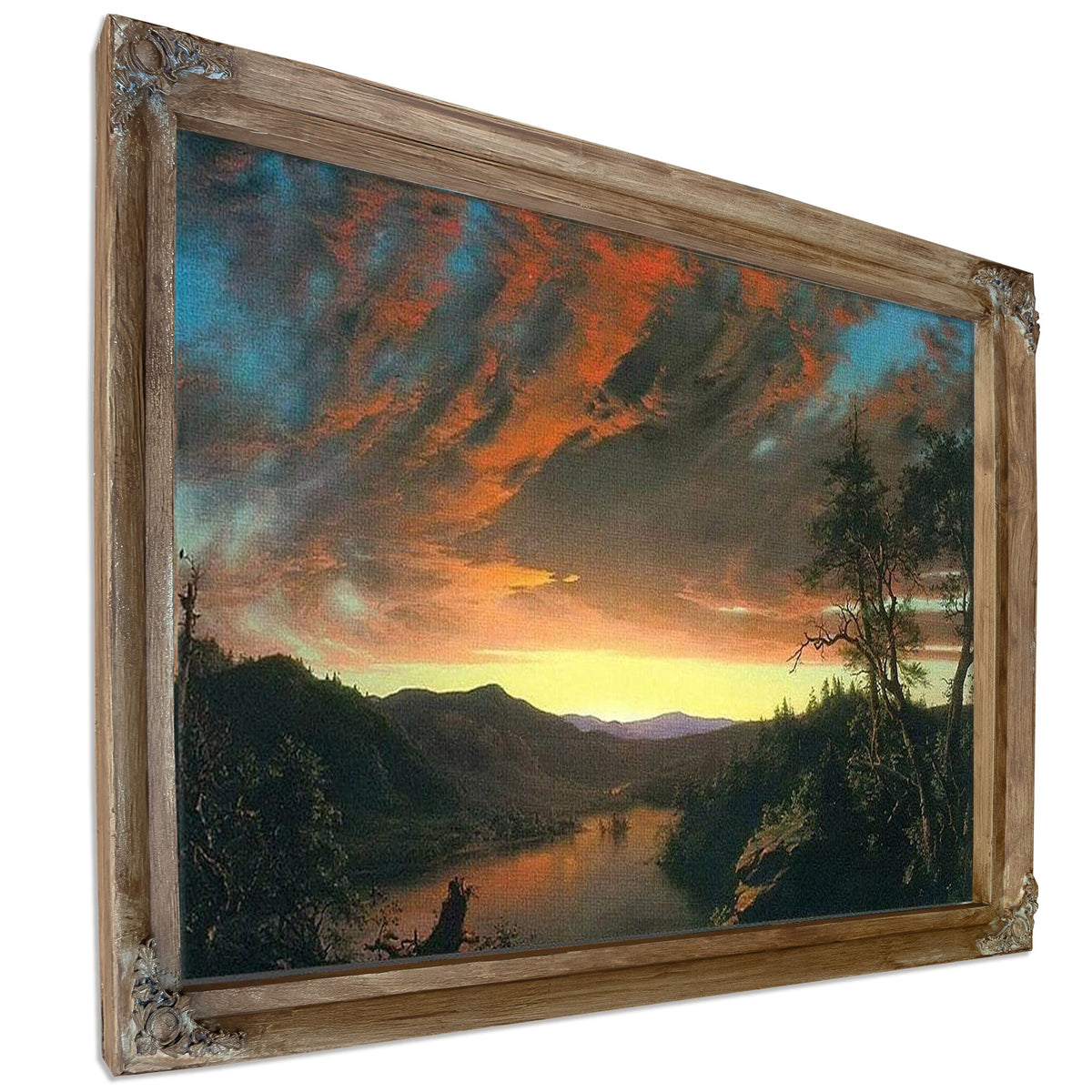Twilight In The Wilderness By Frederic Edwin Church