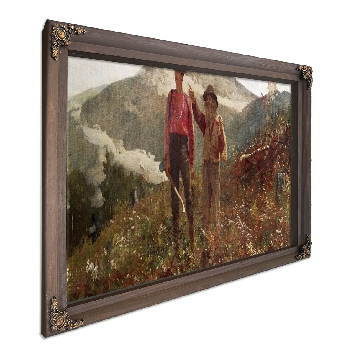 Two Guides By Winslow Homer