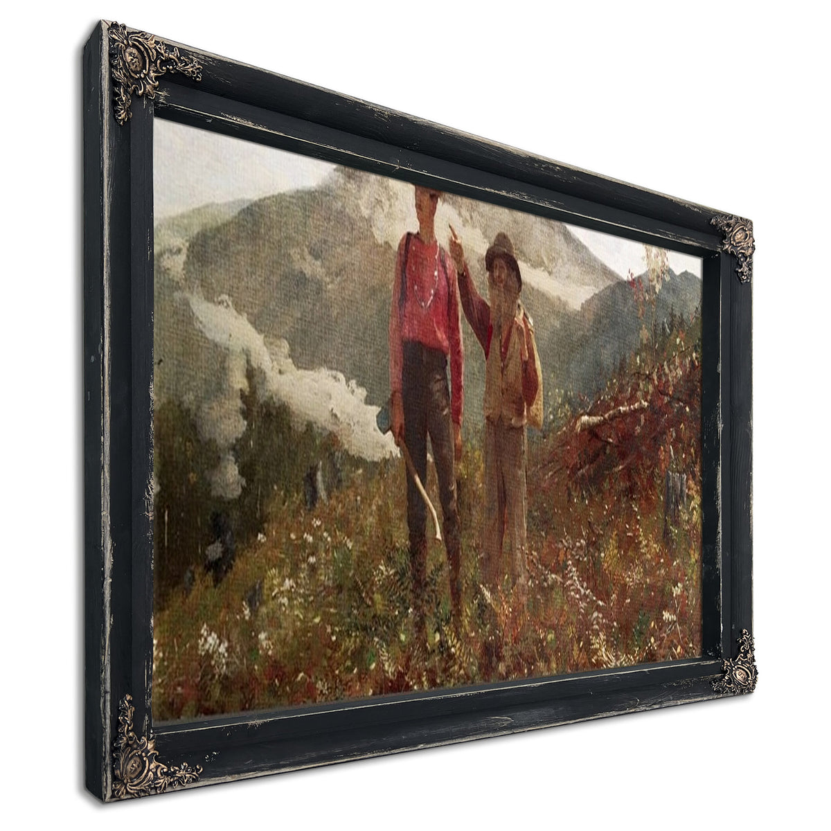 Two Guides By Winslow Homer