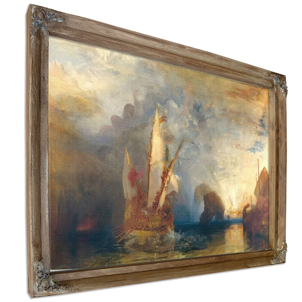 Ulysses Deriding Polyphemus Homer's Odyssey 1829 By Jwm Turner