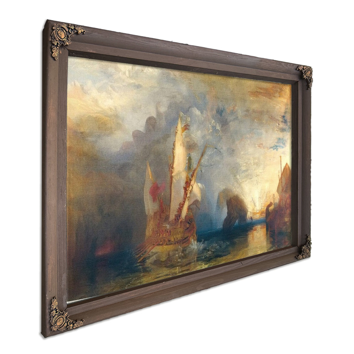 Ulysses Deriding Polyphemus Homer's Odyssey 1829 By Jwm Turner