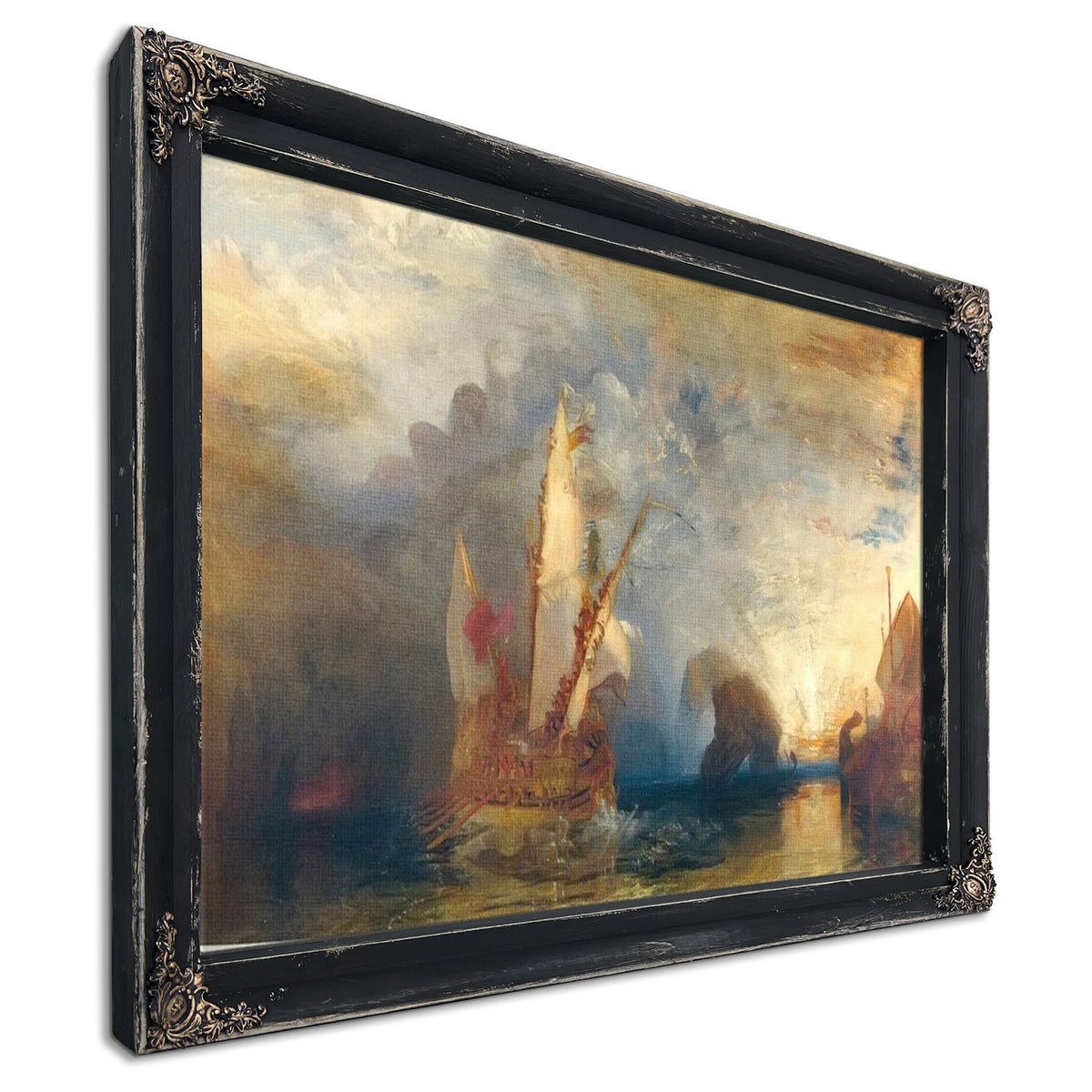 Ulysses Deriding Polyphemus Homer's Odyssey 1829 By Jwm Turner