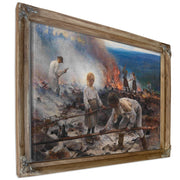 Under The Yoke Burning The Brushwood by Eero Jarnefelt
