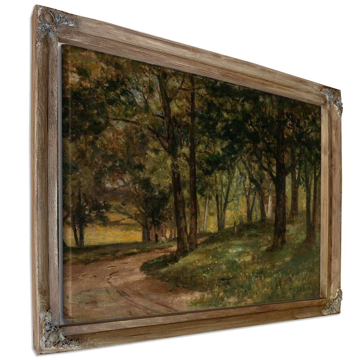 Untitled Landscape With Trees by Edward Mitchell Bannister