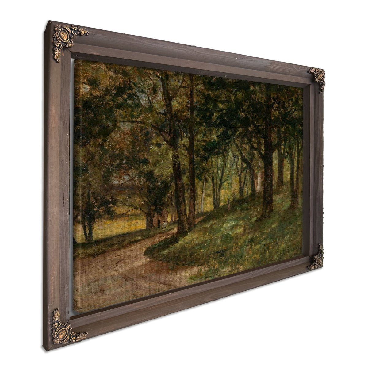 Untitled Landscape With Trees by Edward Mitchell Bannister