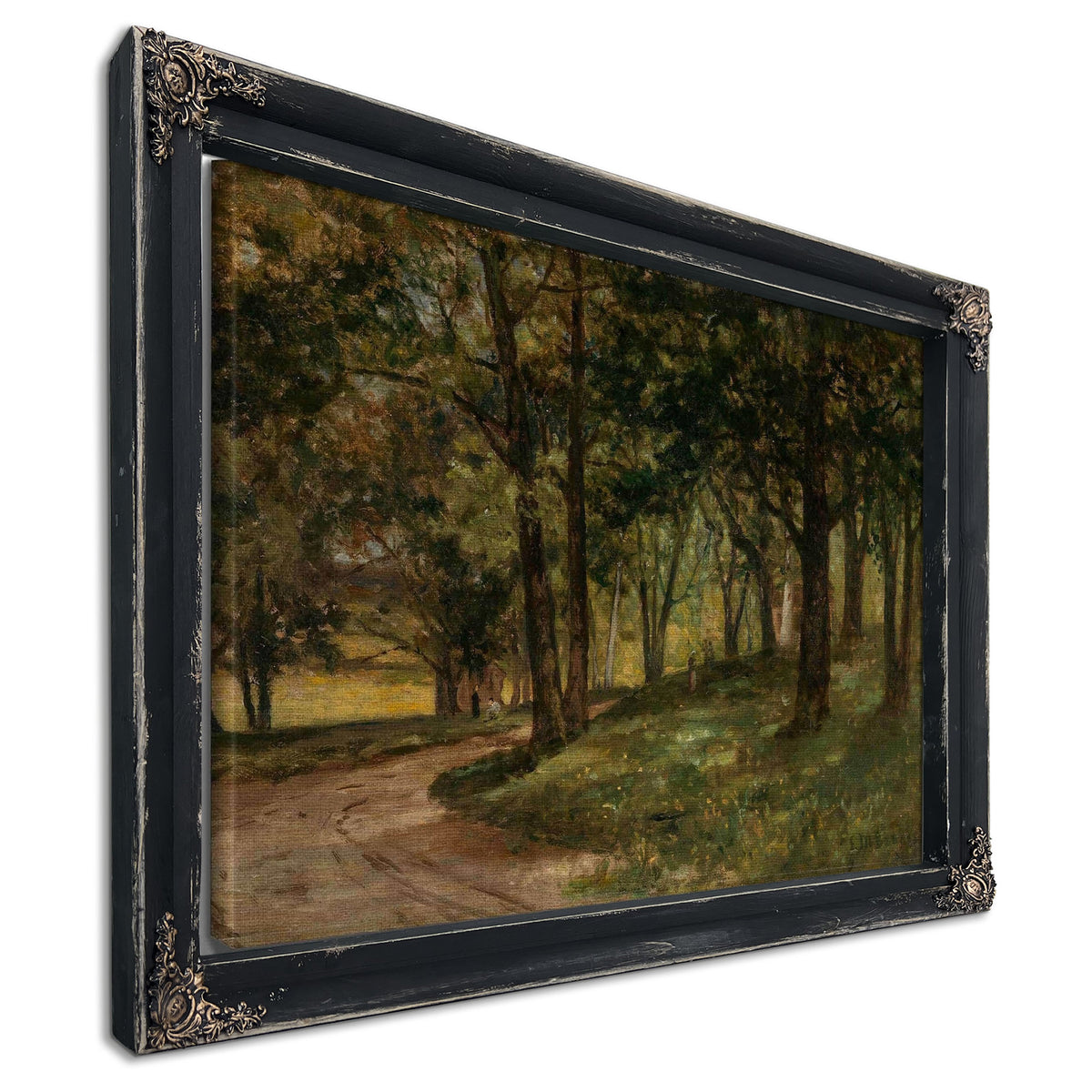 Untitled Landscape With Trees by Edward Mitchell Bannister