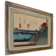 Evening Bell Mii Temple the Series By Utagawa Hiroshige