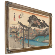 Fujisawa Yugyoji Temple Name By Utagawa Hiroshige
