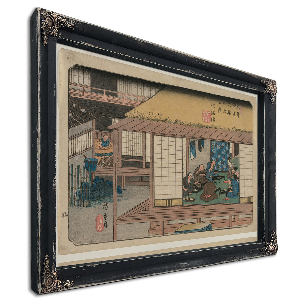 Shimosuwa the Series Sixty Nine By Utagawa Hiroshige