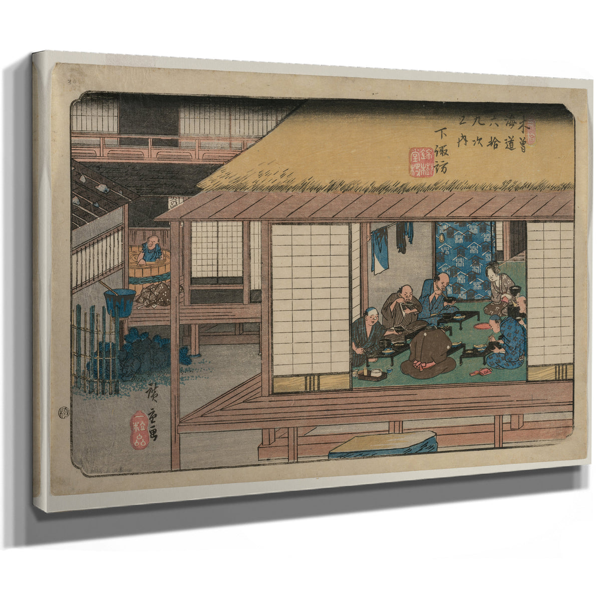 Shimosuwa the Series Sixty Nine By Utagawa Hiroshige