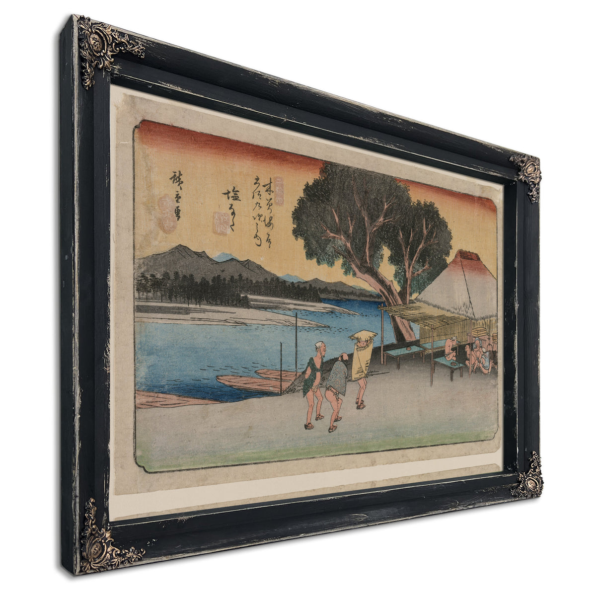 The Sixty Nine Stations the Kiso By Utagawa Hiroshige