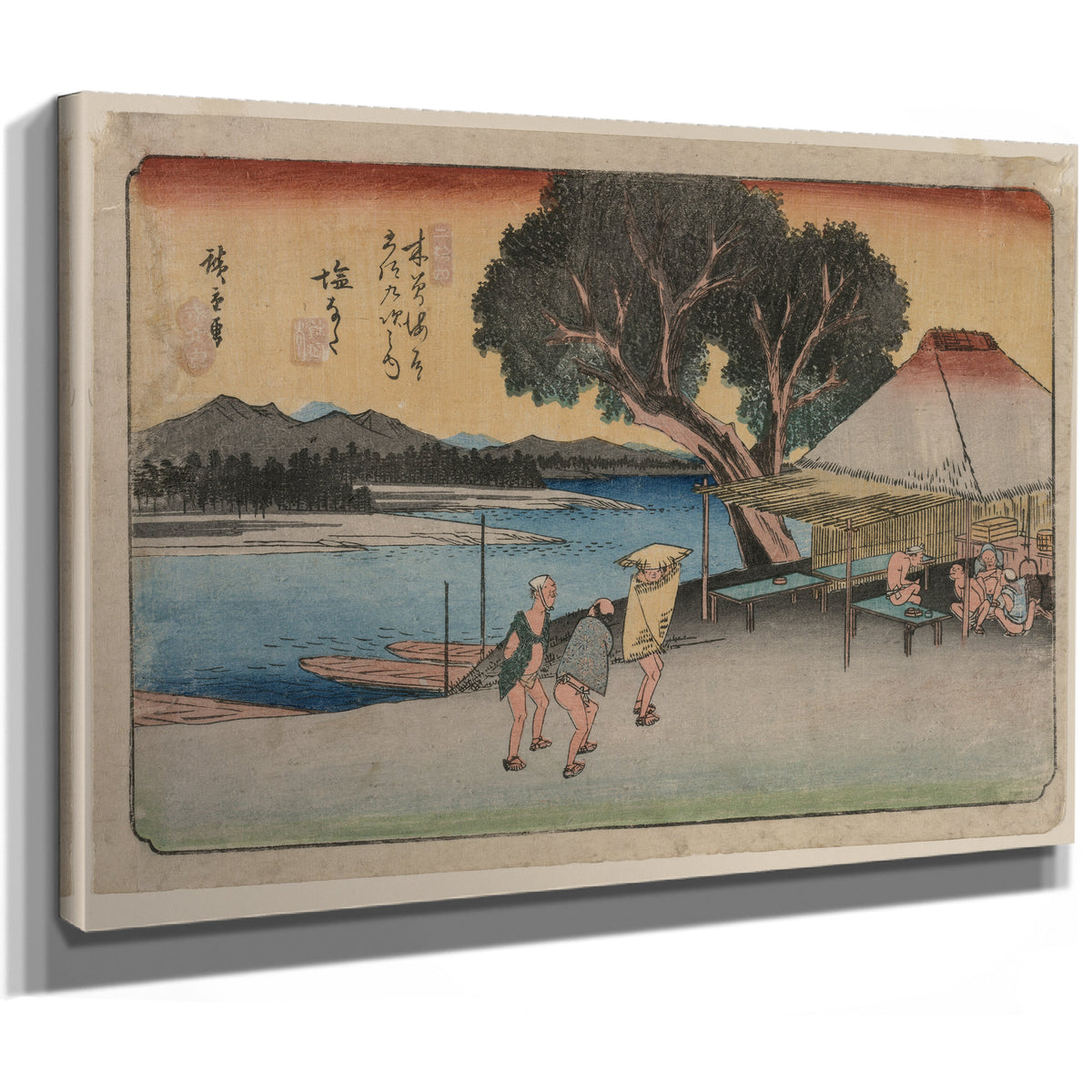 The Sixty Nine Stations the Kiso By Utagawa Hiroshige