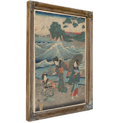 Three Women Waves By Utagawa Hiroshige