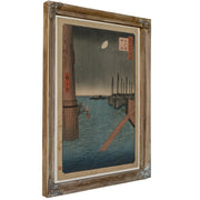Tsukudajima Eitai Bridge the Series By Utagawa Hiroshige