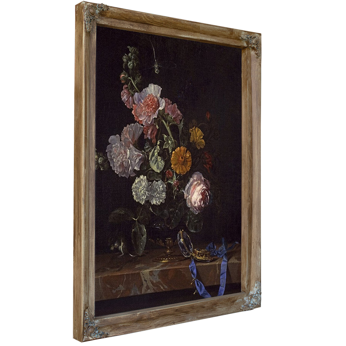 Vanitas Flower Still Life By Willem Van Aelst