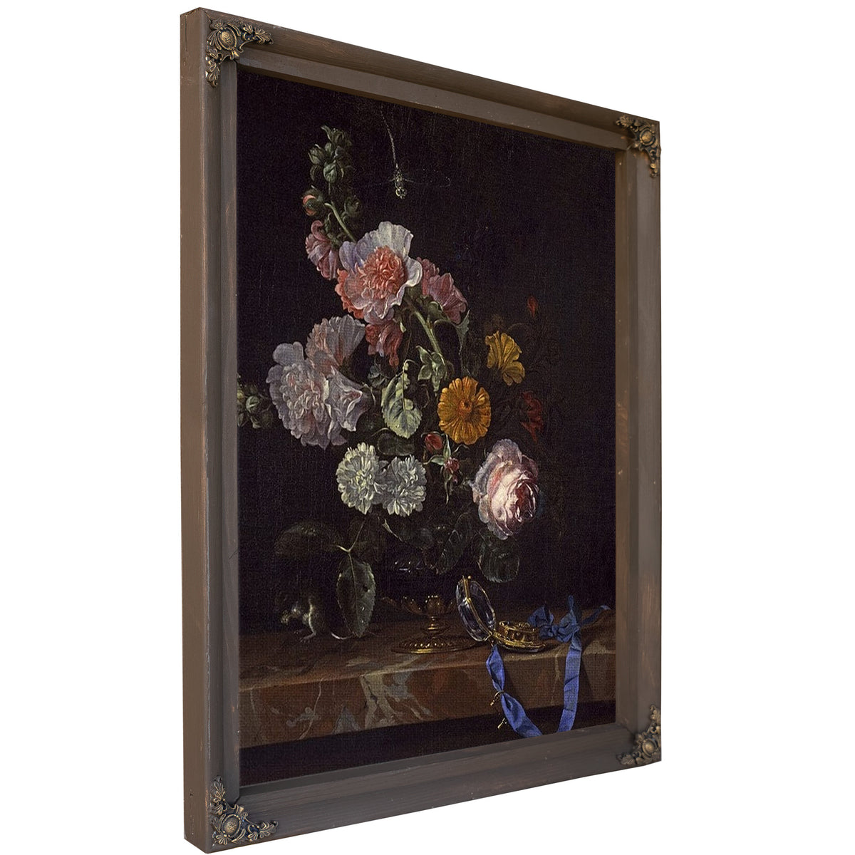 Vanitas Flower Still Life By Willem Van Aelst