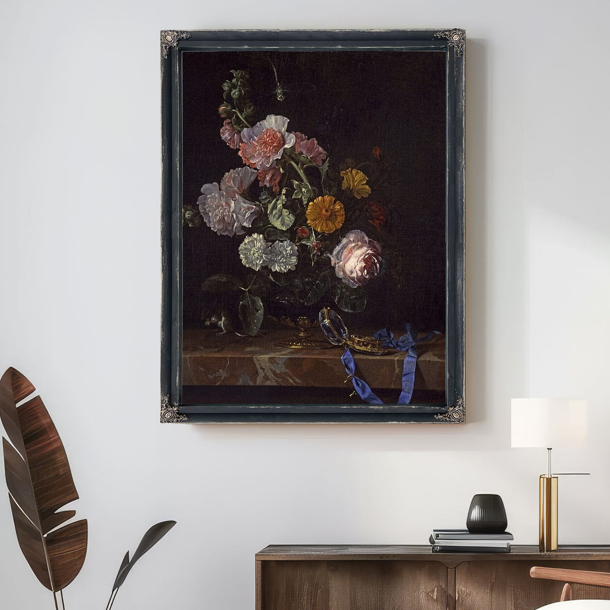 Vanitas Flower Still Life By Willem Van Aelst